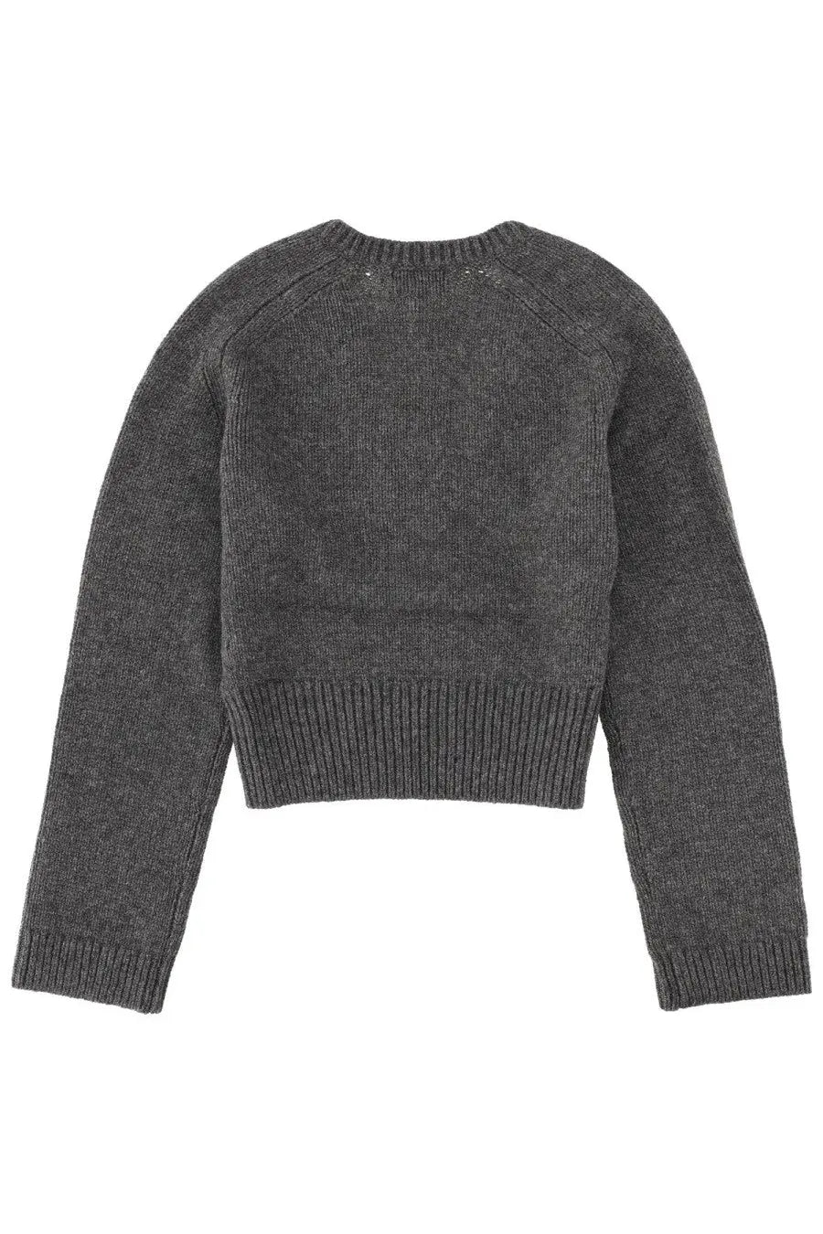 Ganni Women's Neck Sweater Grey, view 2