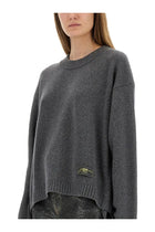 Ganni Women's Oversize Shirt Grey, view 4