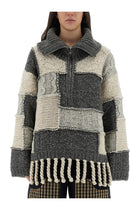 Ganni Women's Patchwork Jersey Multicolor