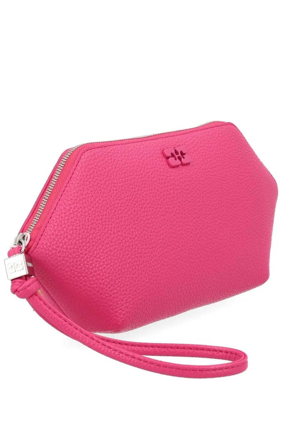 Ganni Women's Portamonete Pink, view 3