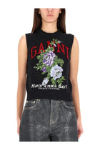 Ganni Women's Rose Vest Grey