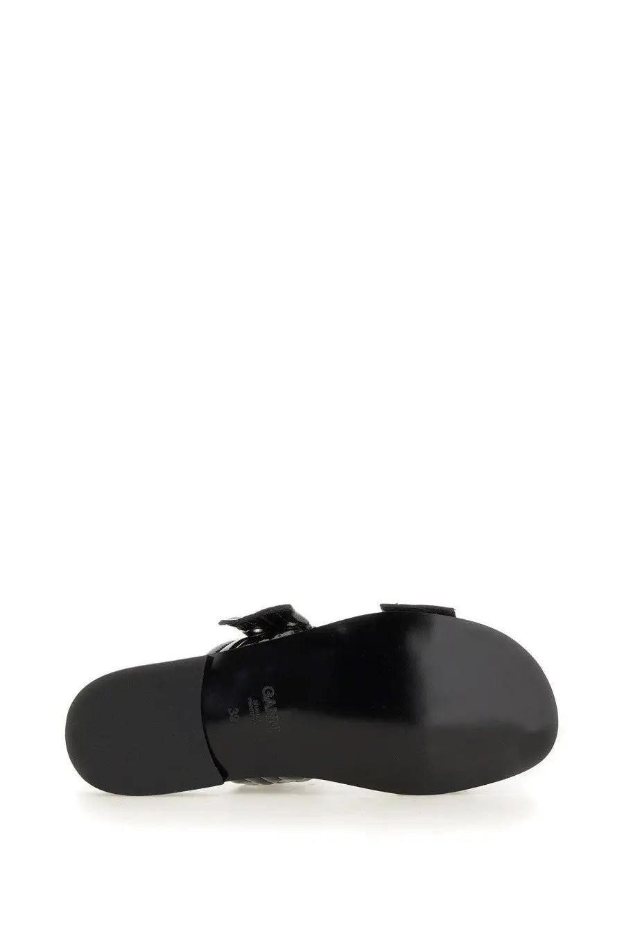 Ganni Women's Buckle Sandals Black, view 3