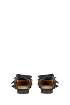 Ganni Women's Satin Ballet Flats Black, view 3