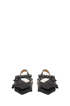 Ganni Women's Satin Ballet Flats Black, view 4