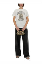 Ganni Women's Shirt Leopard White, view 2