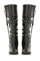 Ganni Women's Slouchy Boot Butterfly Black, view 3