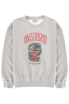 Ganni Women's Sweatshirt Grey