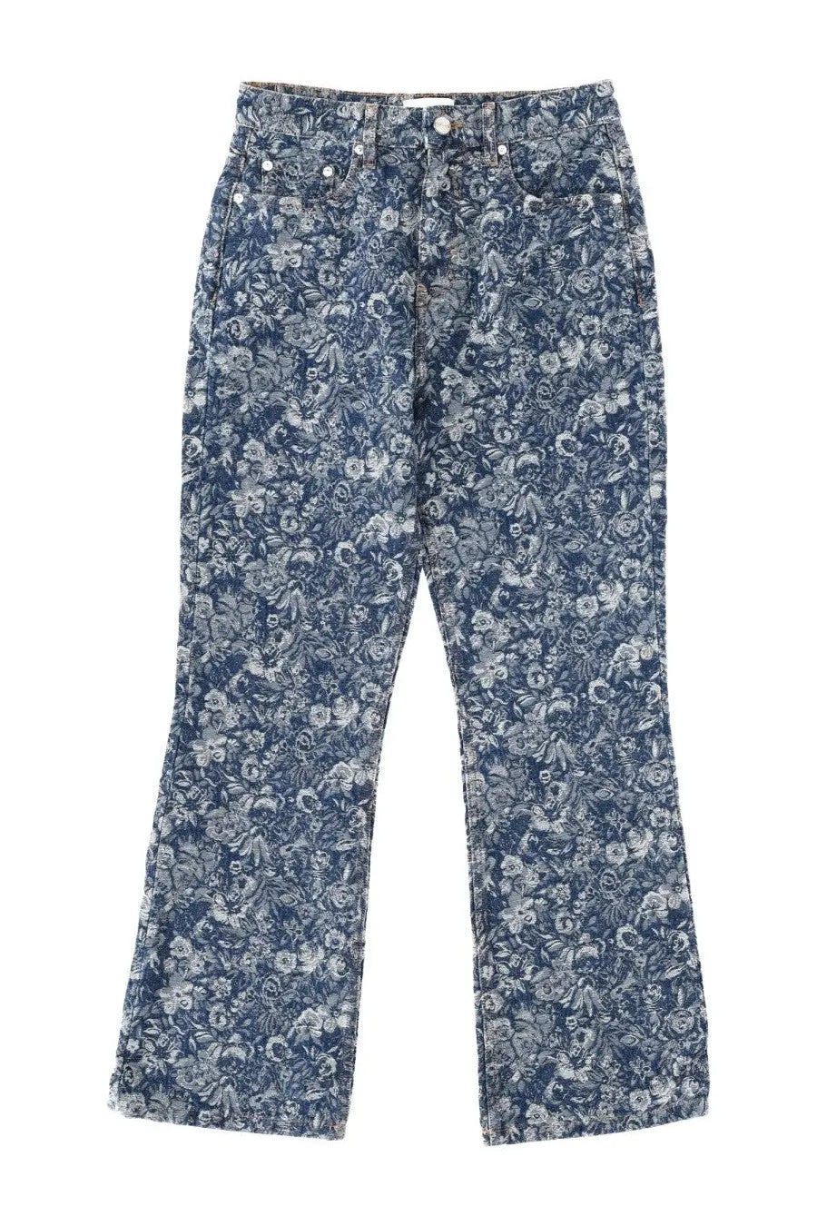 Ganni Women's Tapestry Jeans Blue