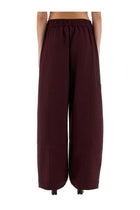 Ganni Women's Twill Pants Red, view 3