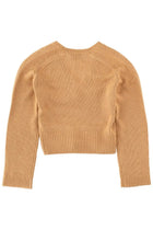 Ganni Women's Wool Jersey Beige, view 2