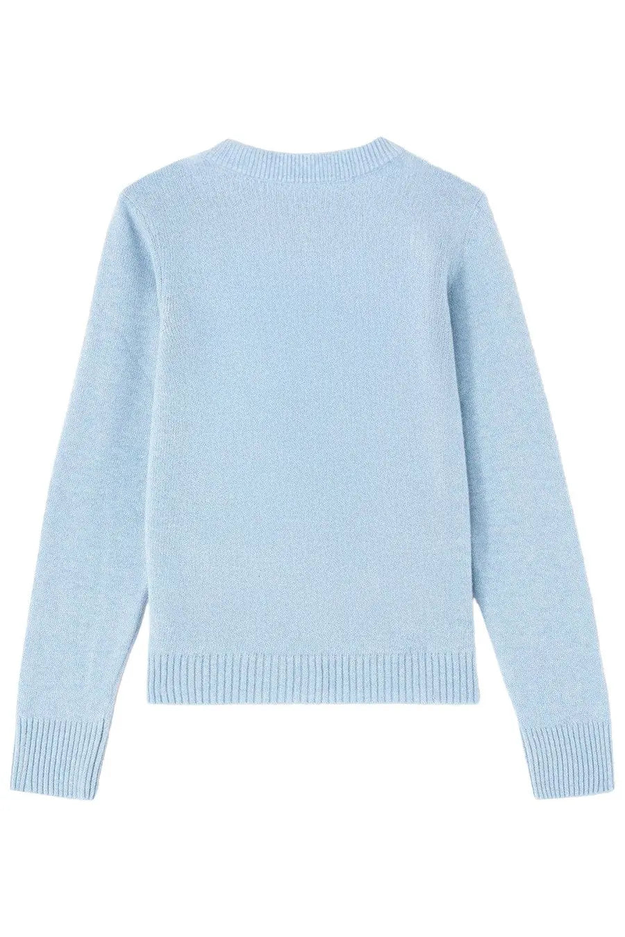 Ganni Women's Wool Jersey Blue, view 2