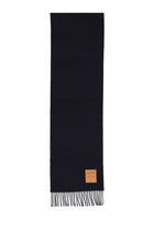 Ganni Women's Wool Scarf Blue, view 2