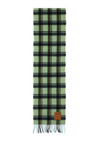 Ganni Women's Wool Scarf Green, view 2