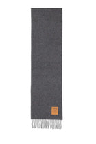 Ganni Women's Wool Scarf Grey, view 2