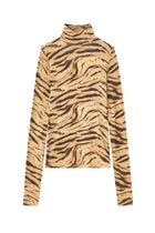 Ganni Women's Zebra Print Top Pattern