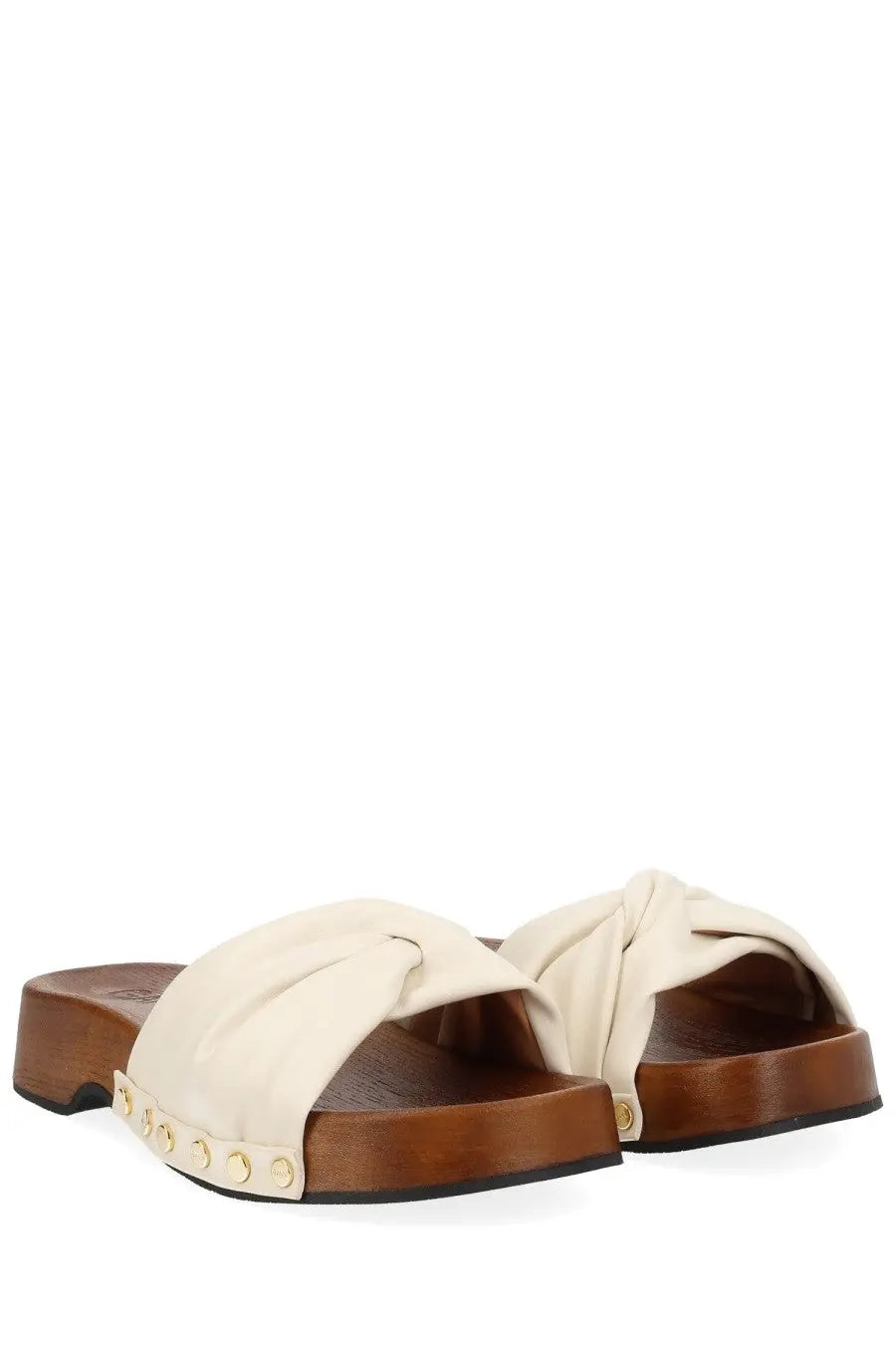 Ganni Women's Zoccolo Tia Fairy White, view 2