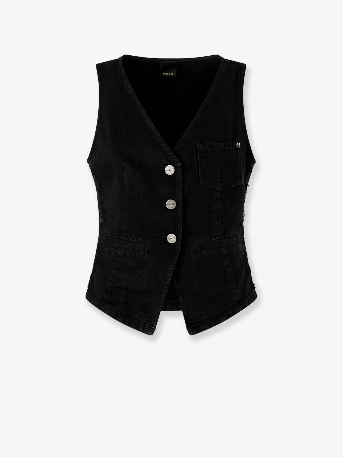 Pinko Women's Gardener Cotton Vest Black