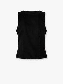 Pinko Women's Gardener Cotton Vest Black