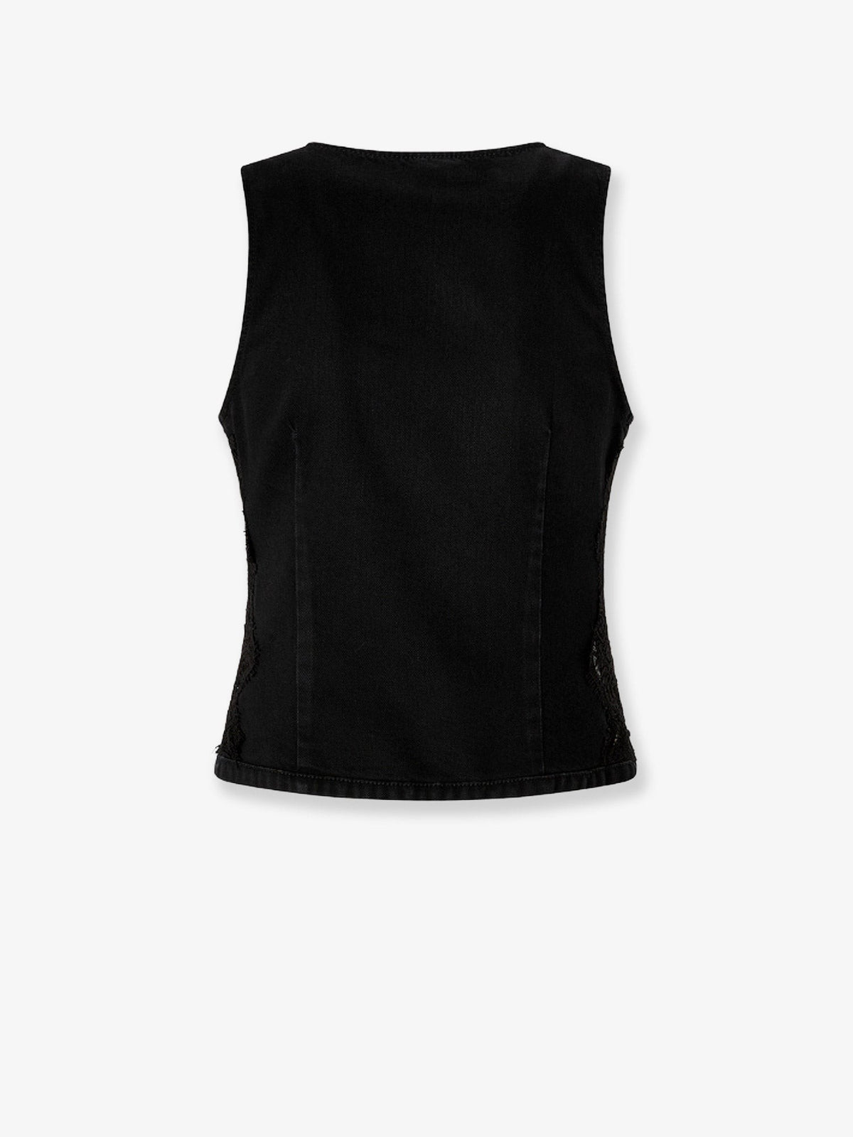 Pinko Women's Gardener Cotton Vest Black, view 2
