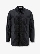 Stone Island Men's Garment Dyed Crinkle Reps NY Recycled Nylon Down Jacket Black