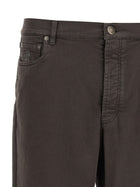 Brunello Cucinelli Garment Dyed Denim Jeans Brown, view 3