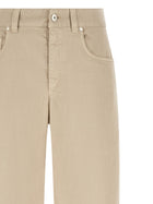 Brunello Cucinelli Garment Dyed Jeans Beige, view 3