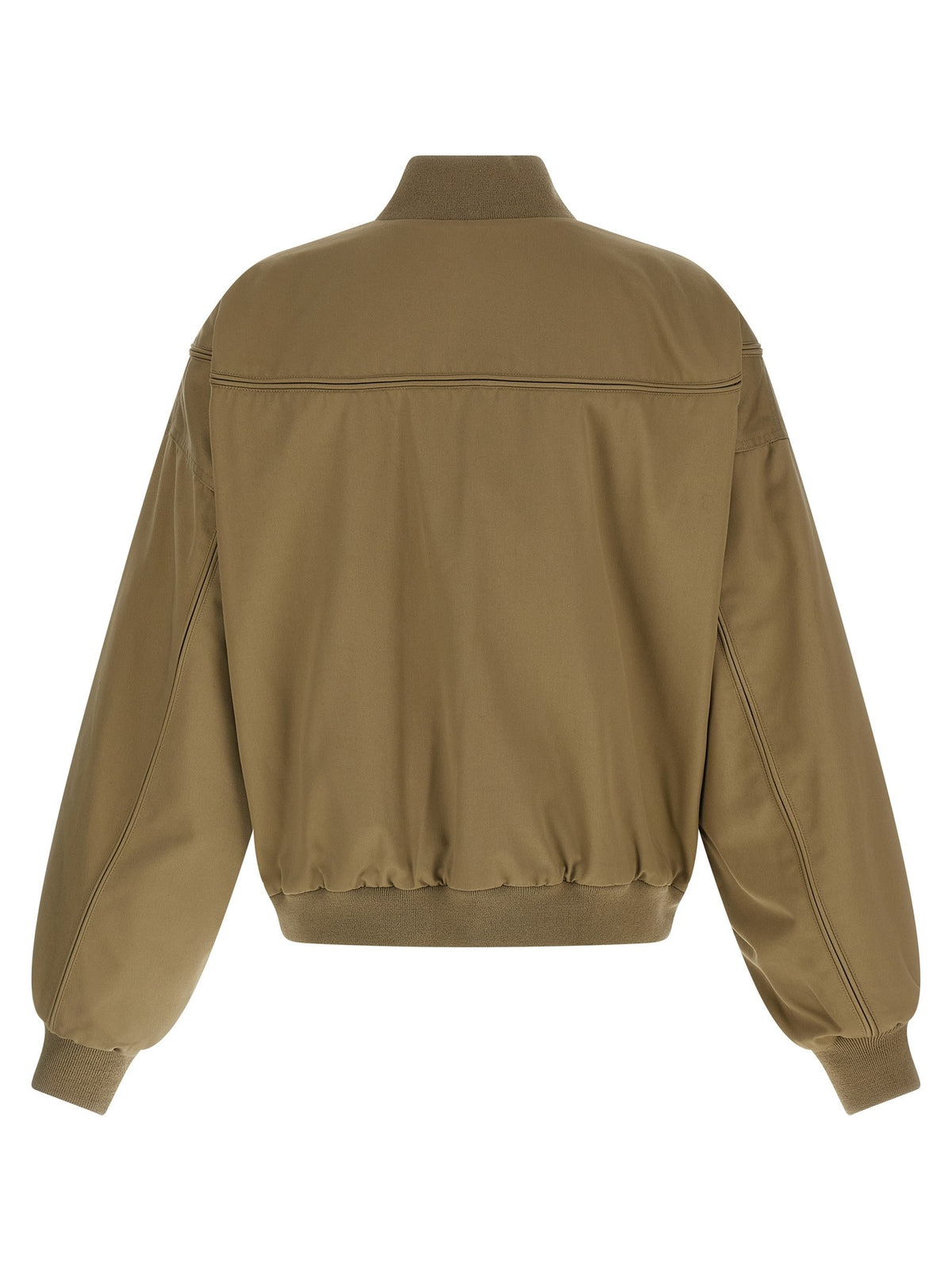 Willy Chavarria Gas Station Bomber Jacket Beige