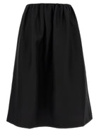 Toteme Gathered Evening Skirt Black