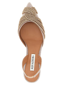 Aquazzura Gatsby Slingback Blue