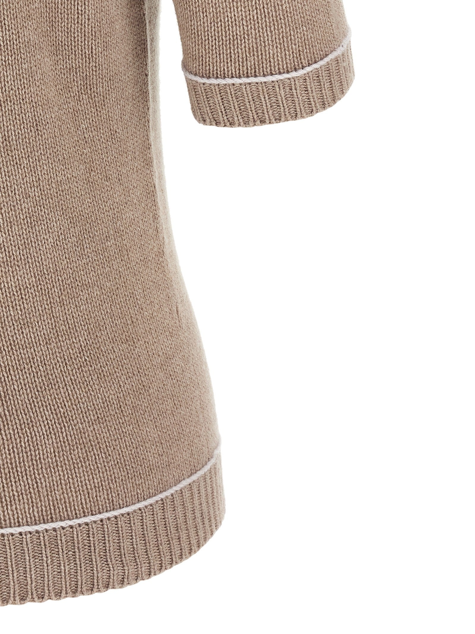 Fabiana Filippi Gauze Platinum Sweater Beige