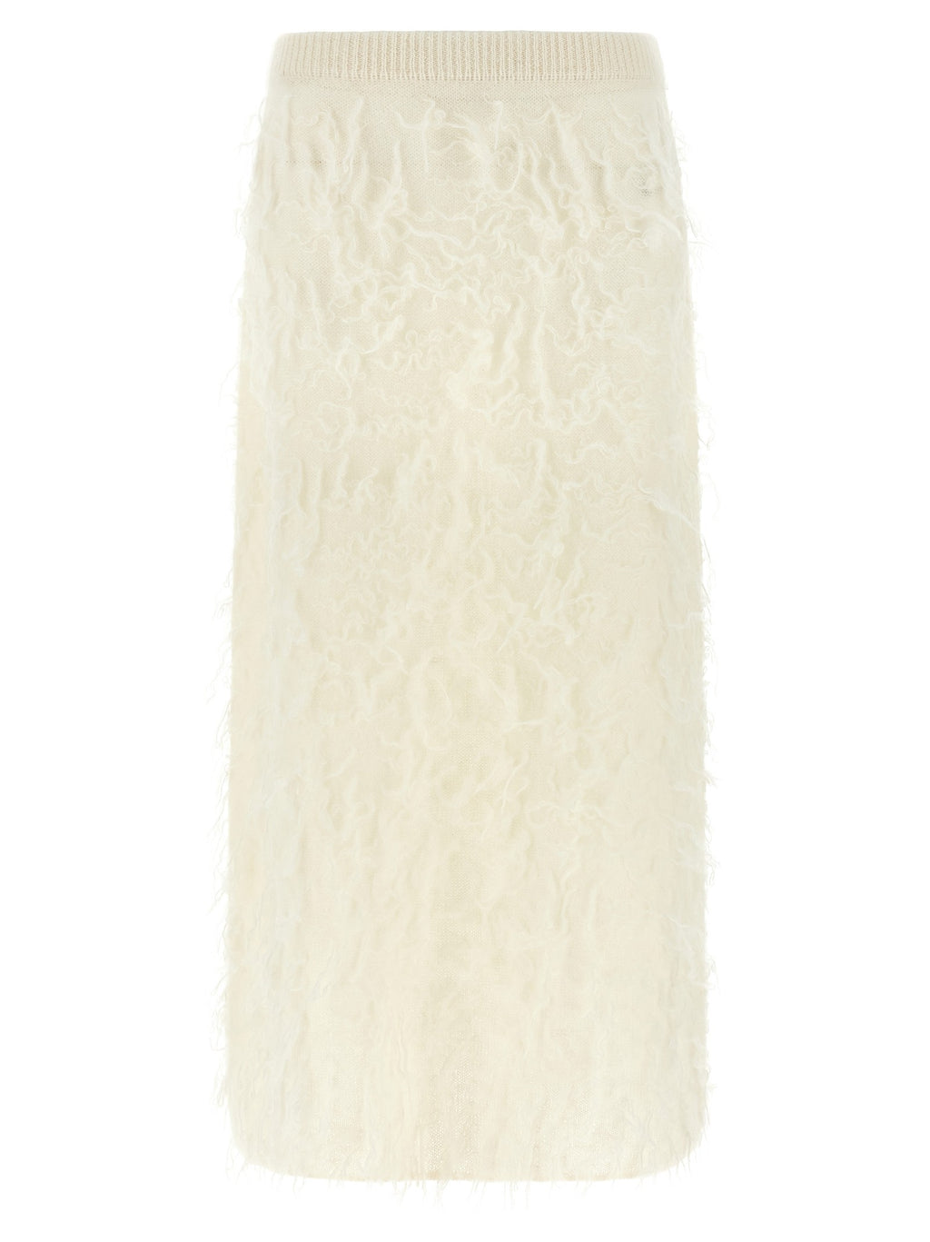 Fabiana Filippi Gauze Skirt White
