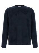 Roberto Collina Gauze Sweater Blue