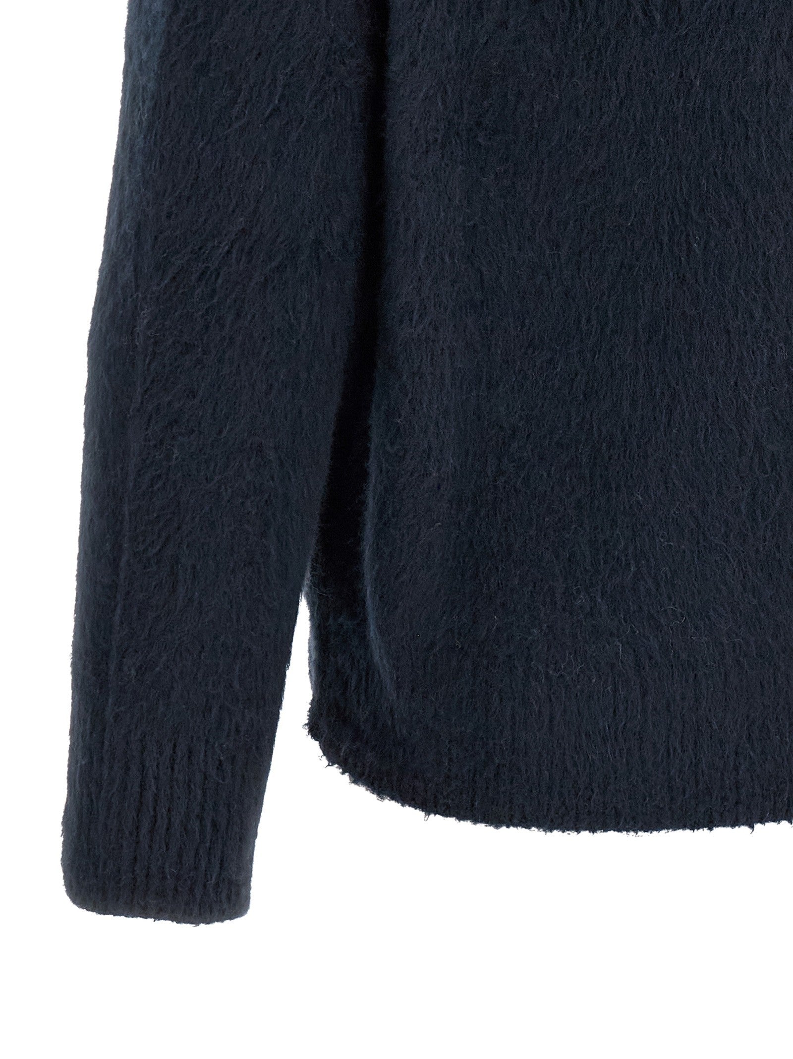 Roberto Collina Gauze Sweater Blue