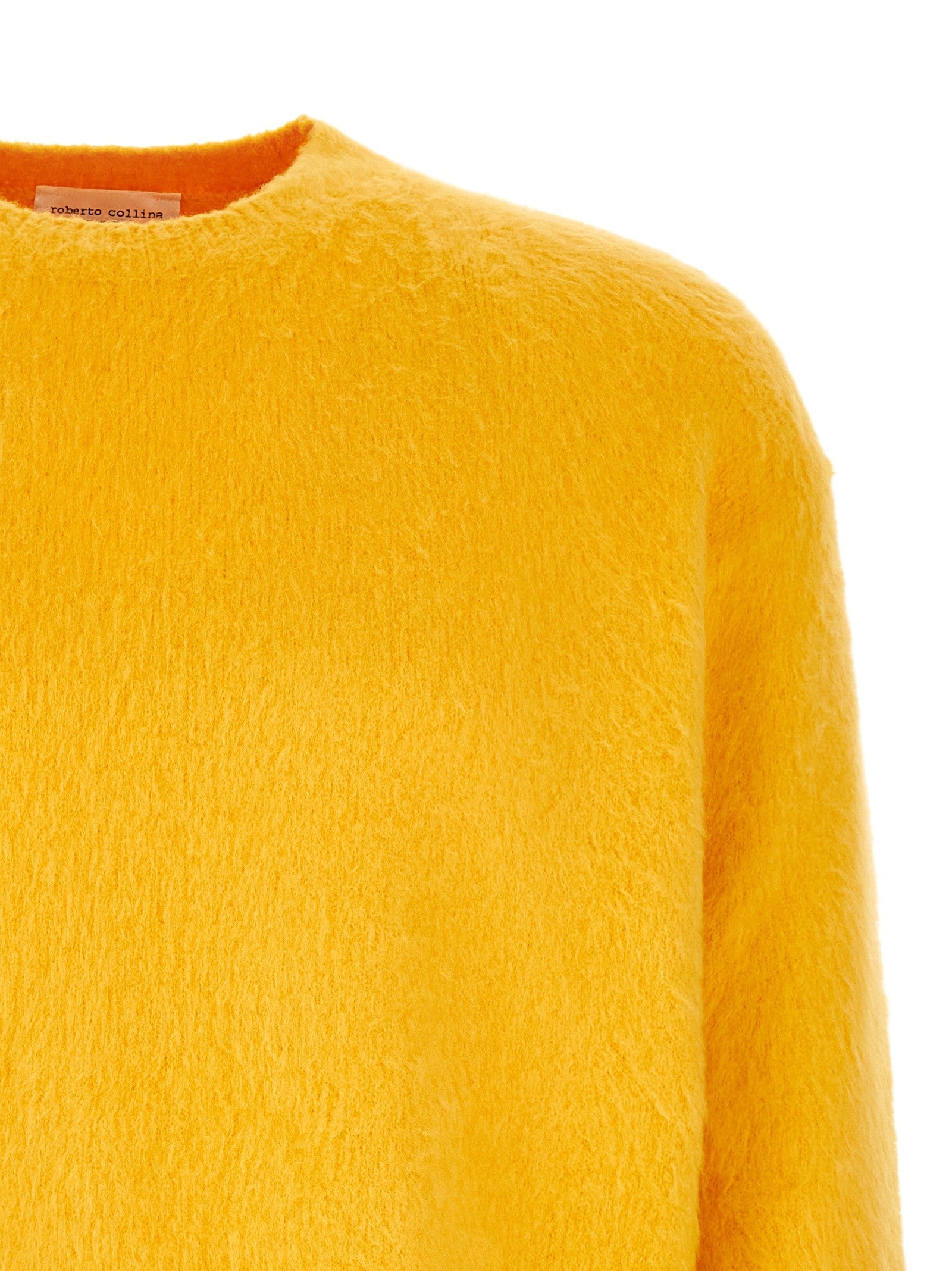 Roberto Collina Gauze Sweater Yellow