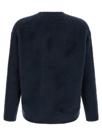 Roberto Collina Gauze Sweater Blue