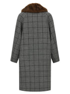TELA Gavin Coat Grey, view 3