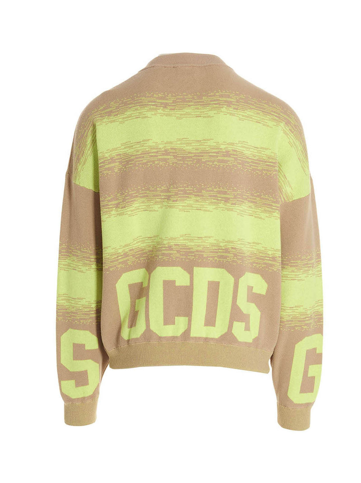 GCDS Gcds Low Band Degradè Sweater Gold