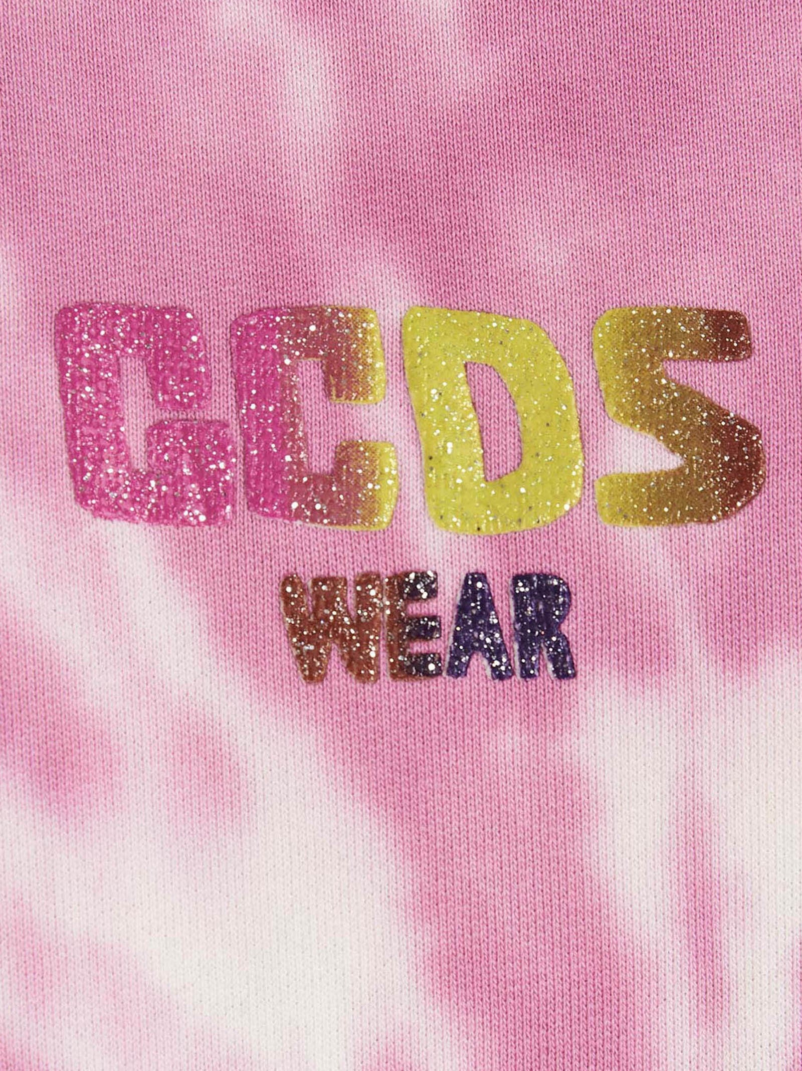 gcds Gcds Tie Dye Hoodie Gold