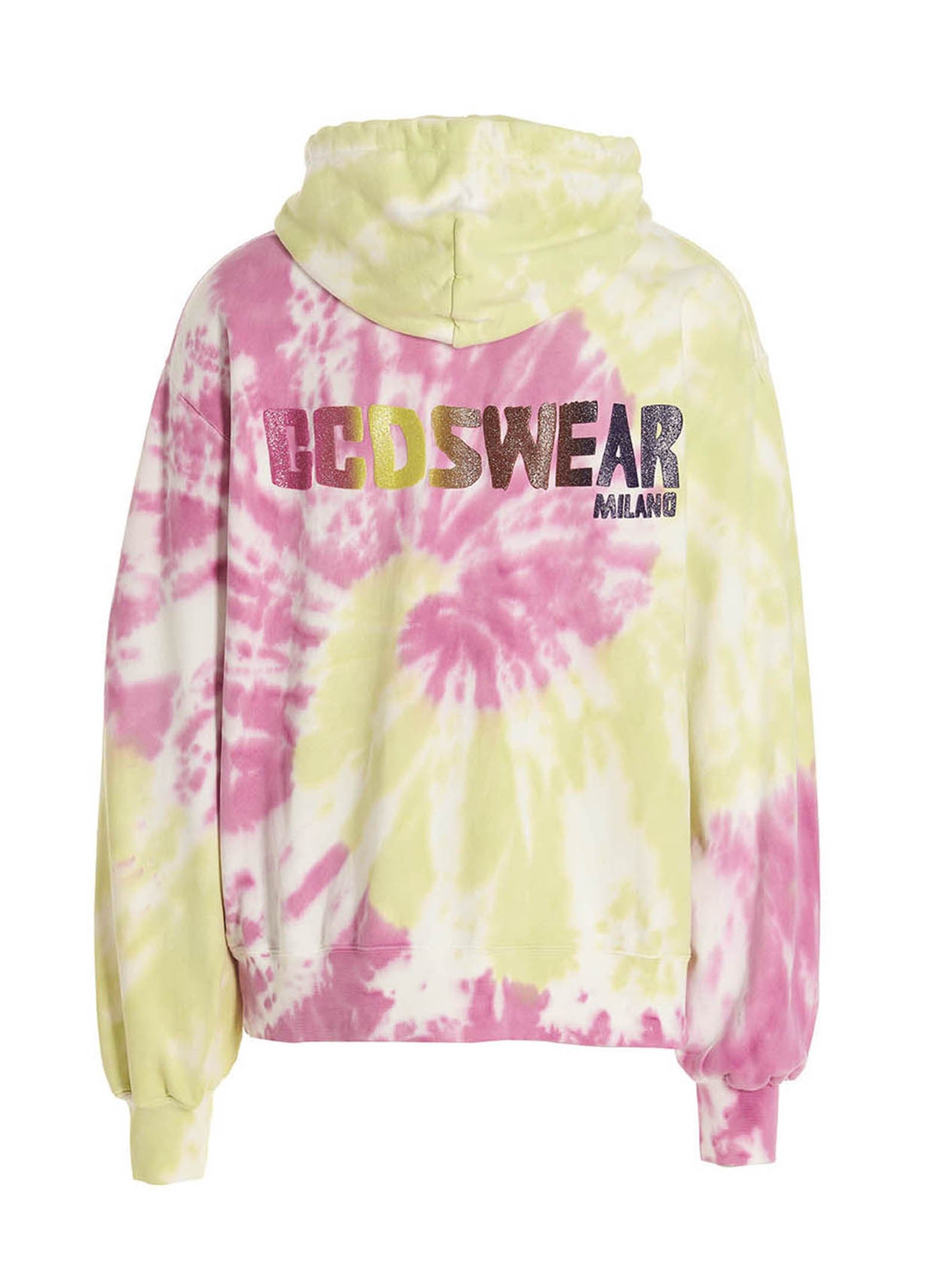 gcds Gcds Tie Dye Hoodie Gold