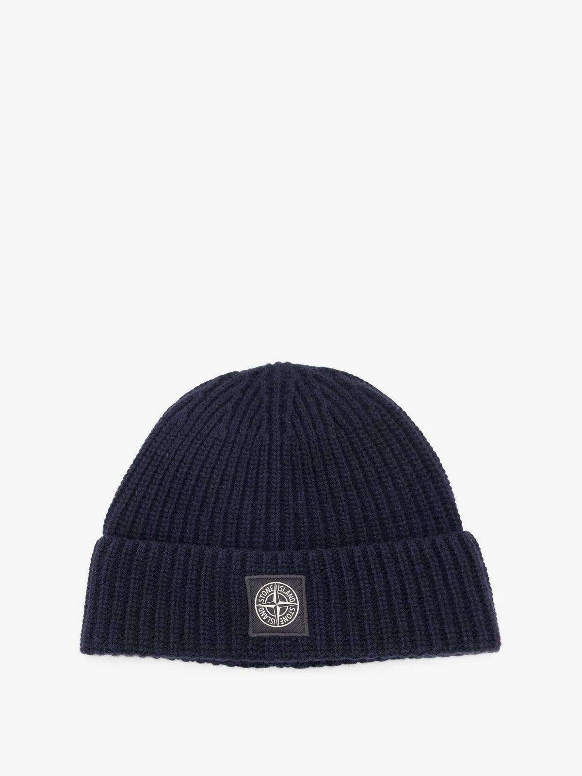 Stone Island Men's Geelong Virgin Wool Hat Blue