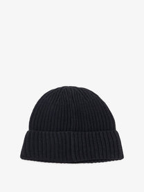 Stone Island Men's Geelong Virgin Wool Hat Black