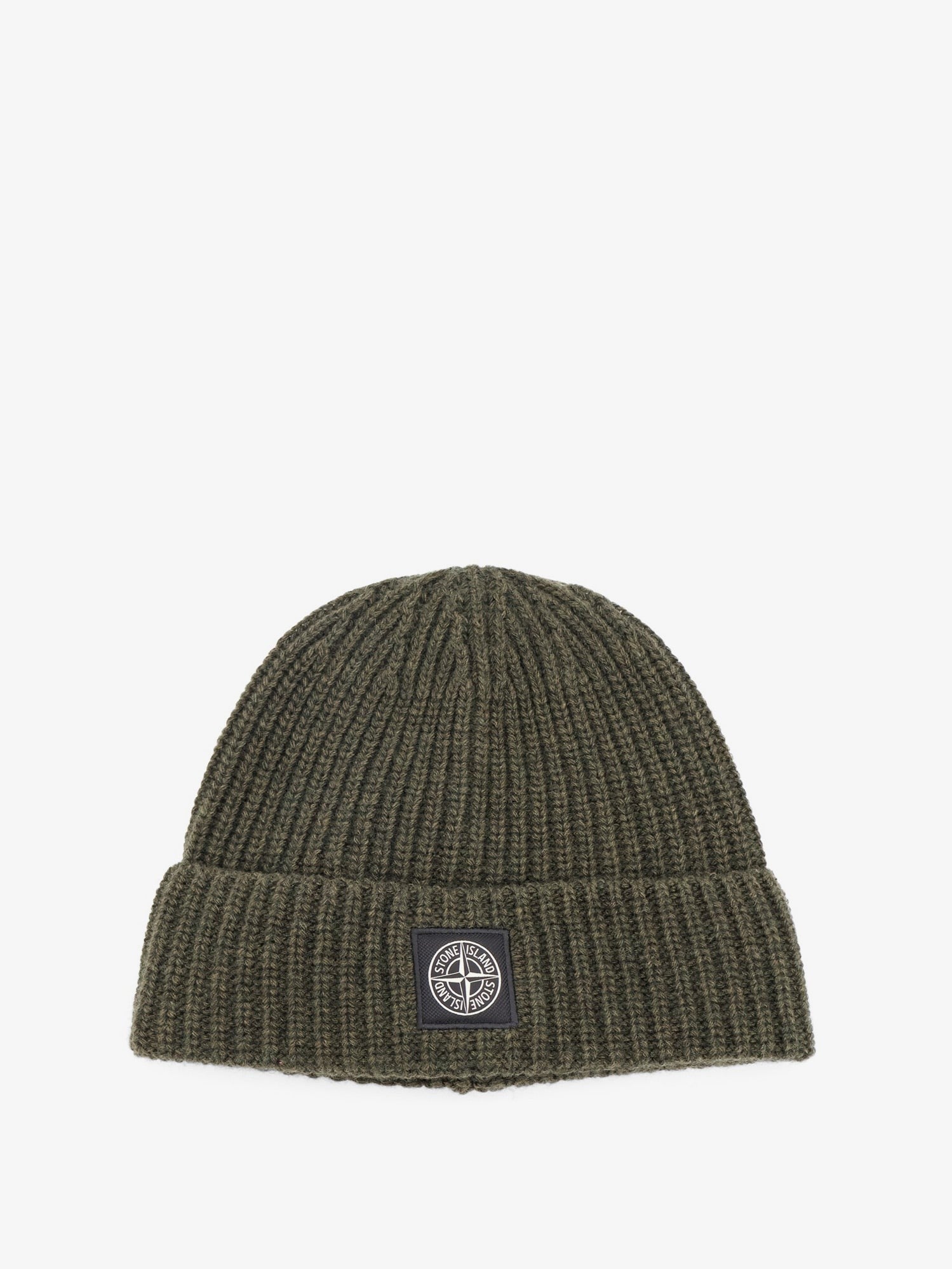 Stone Island Men's Geelong Virgin Wool Hat Green