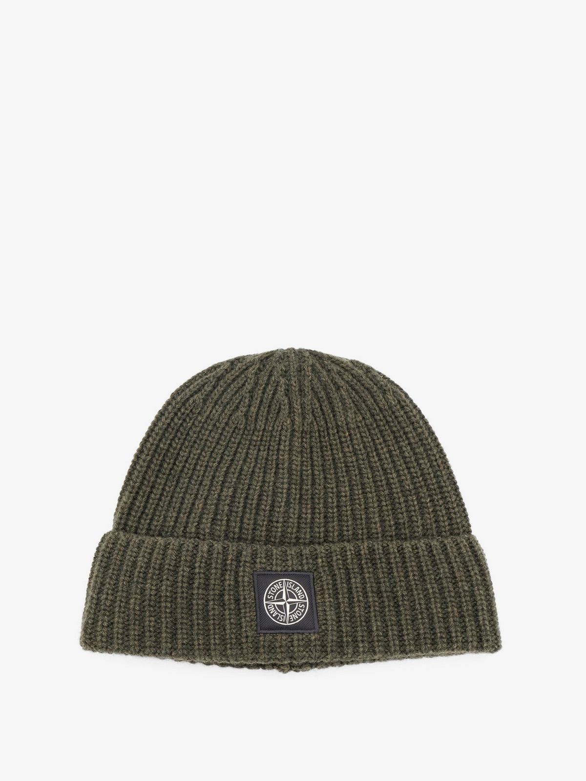 Stone Island Men's Geelong Virgin Wool Hat Green