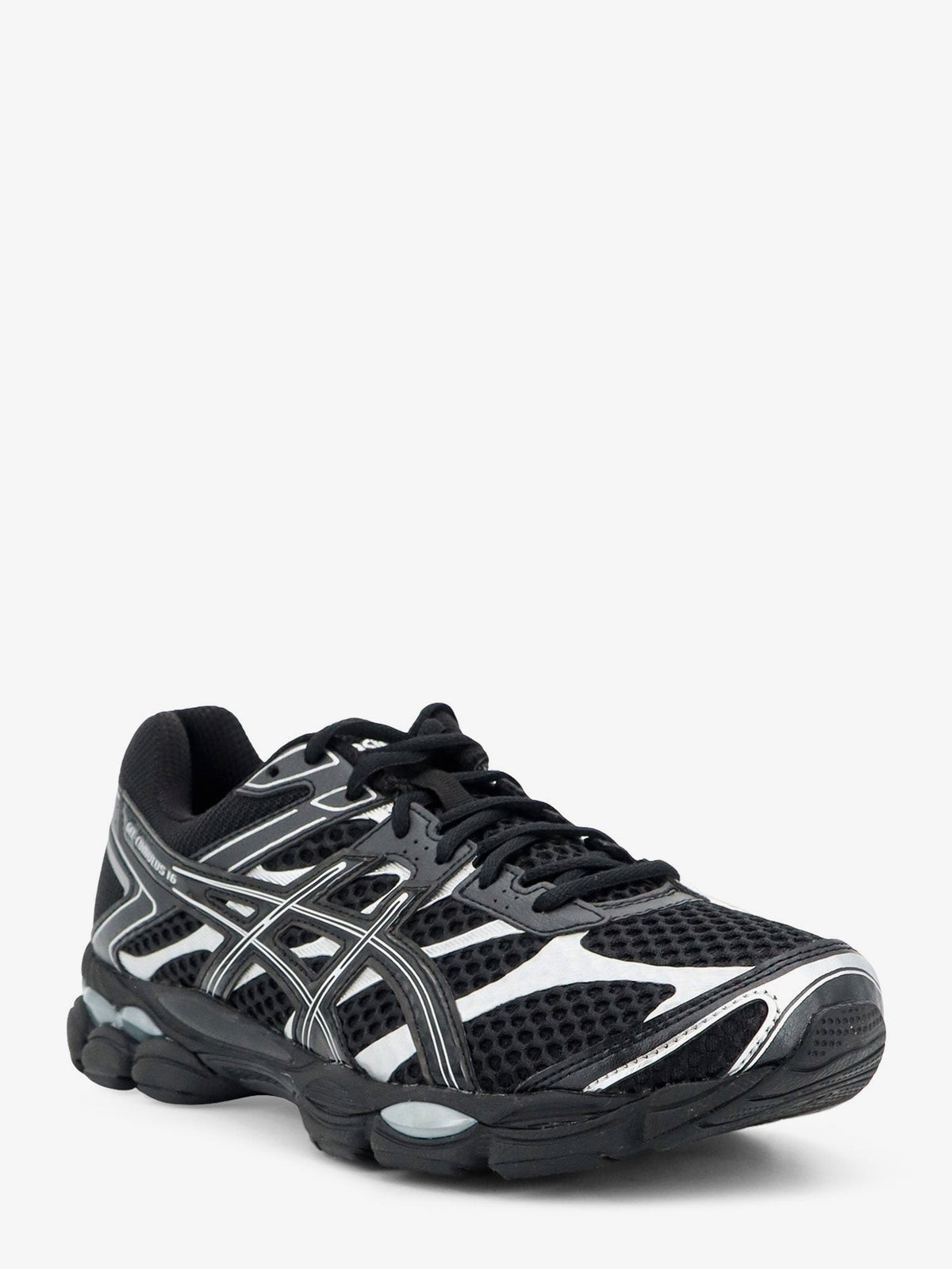 ASICS Men's Gel Cumulus Mesh Sneakers Black, view 2