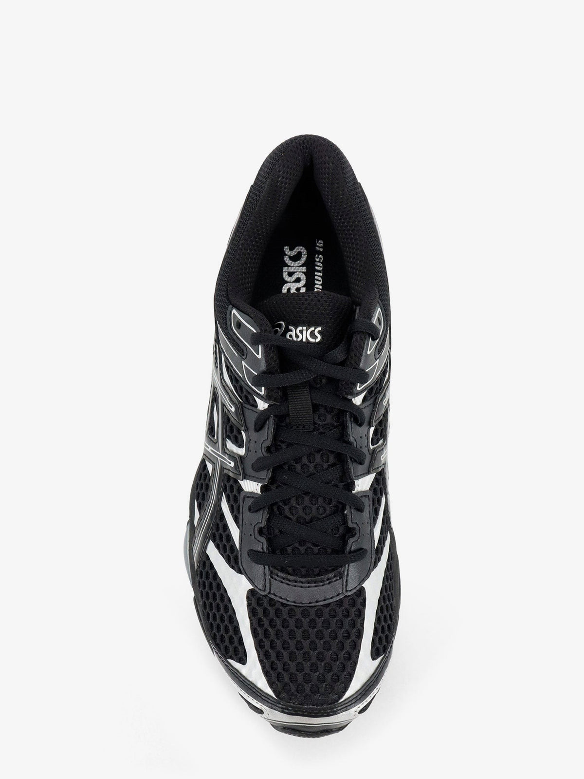 ASICS Men's Gel Cumulus Mesh Sneakers Black, view 5