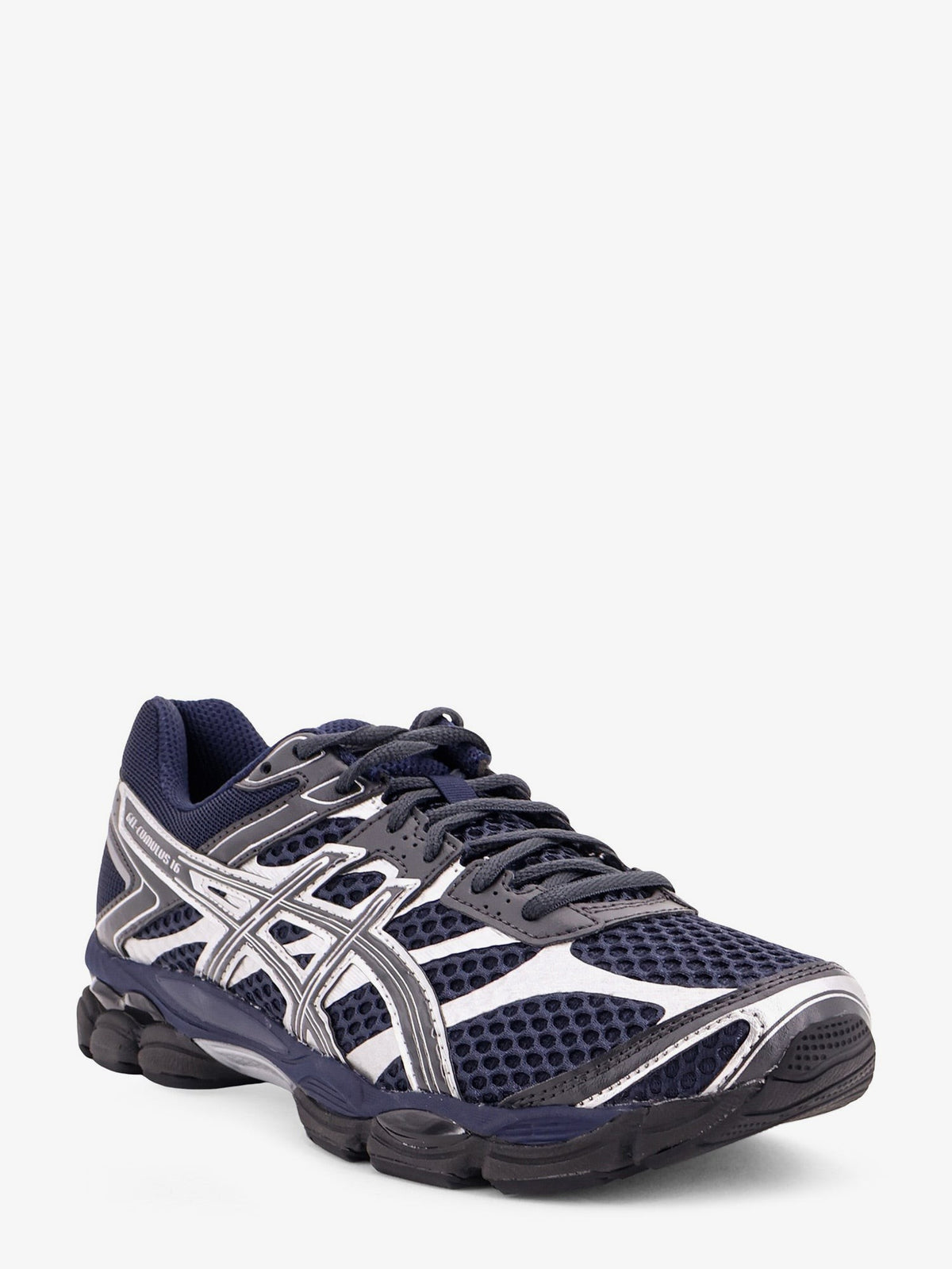 ASICS Men's Gel Cumulus Mesh Sneakers Black, view 2