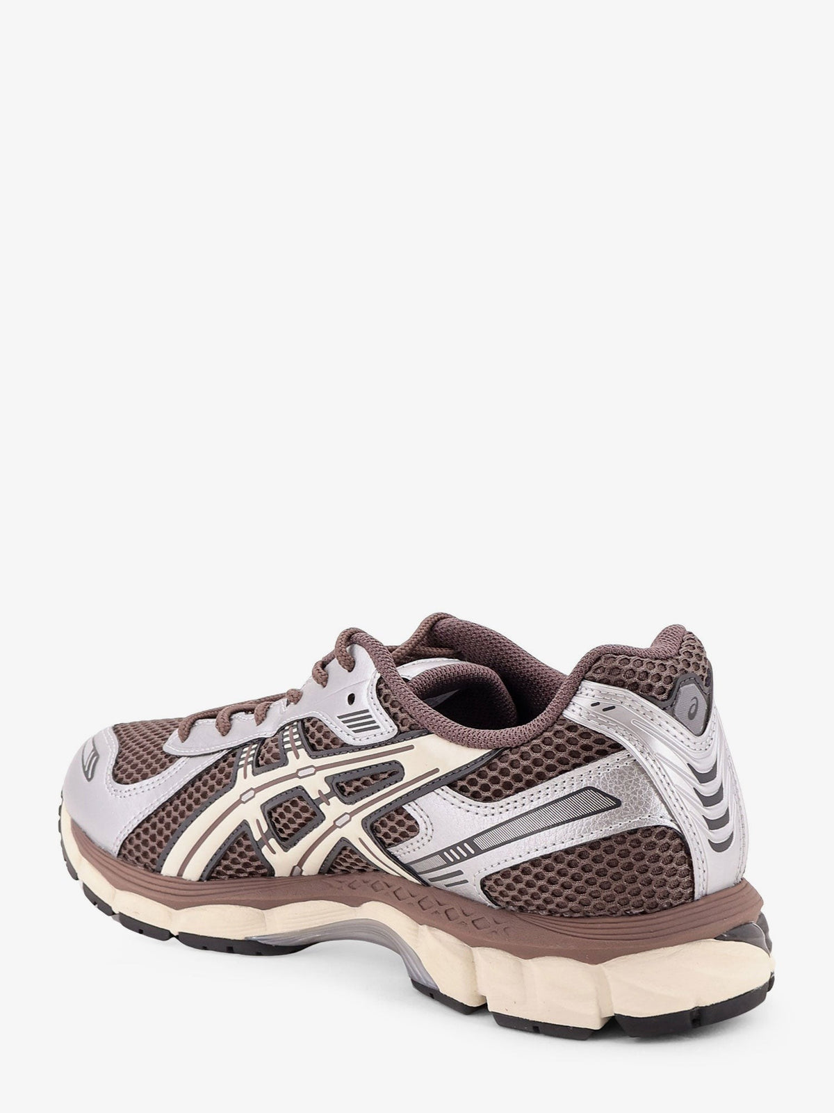 ASICS Men's Sneakers in Mesh and Rubber White