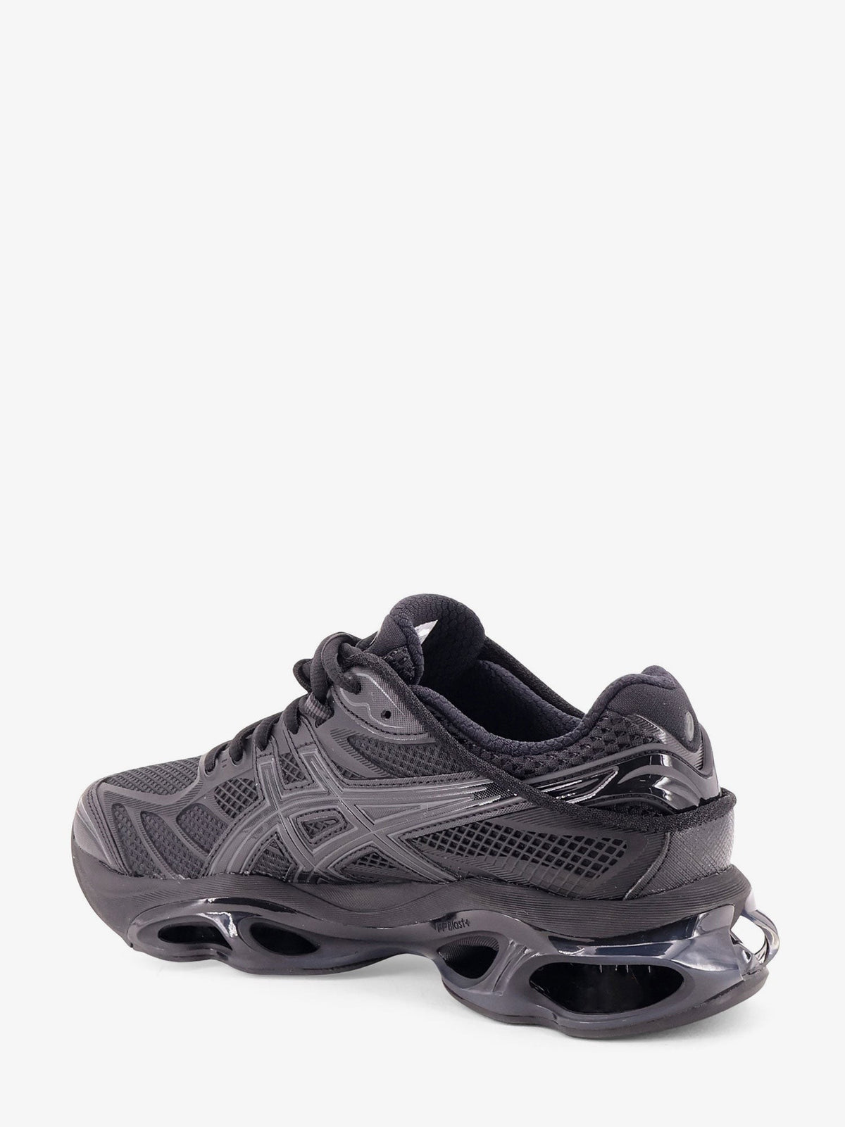 ASICS Men's Gel Kinetic Mesh and Rubber Sneakers Black