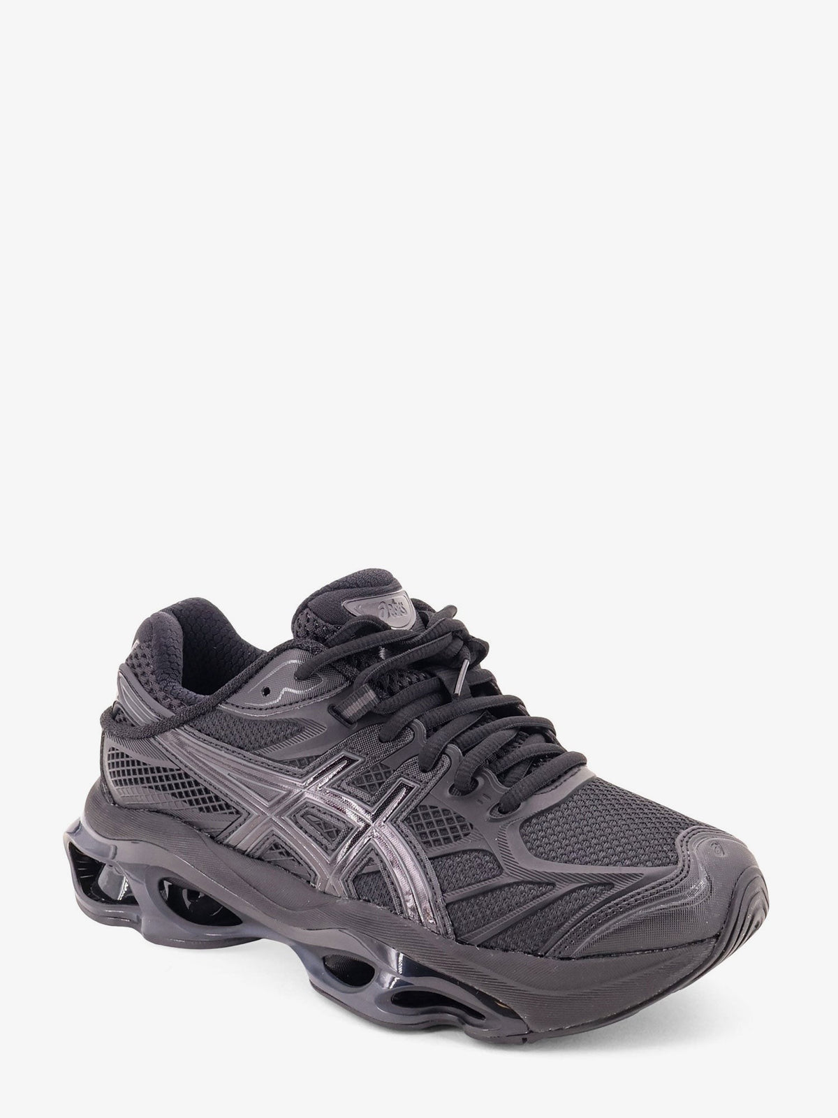 ASICS Men's Gel Kinetic Mesh and Rubber Sneakers Black
