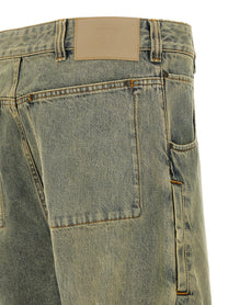 Entire Studios Gem Surface Wave Jeans Yellow